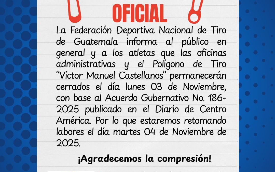 Instalaciones cerradas por asueto