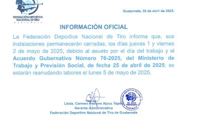 ASUETO 1 Y 2 DE MAYO POR EL DÍA DEL TRABAJO