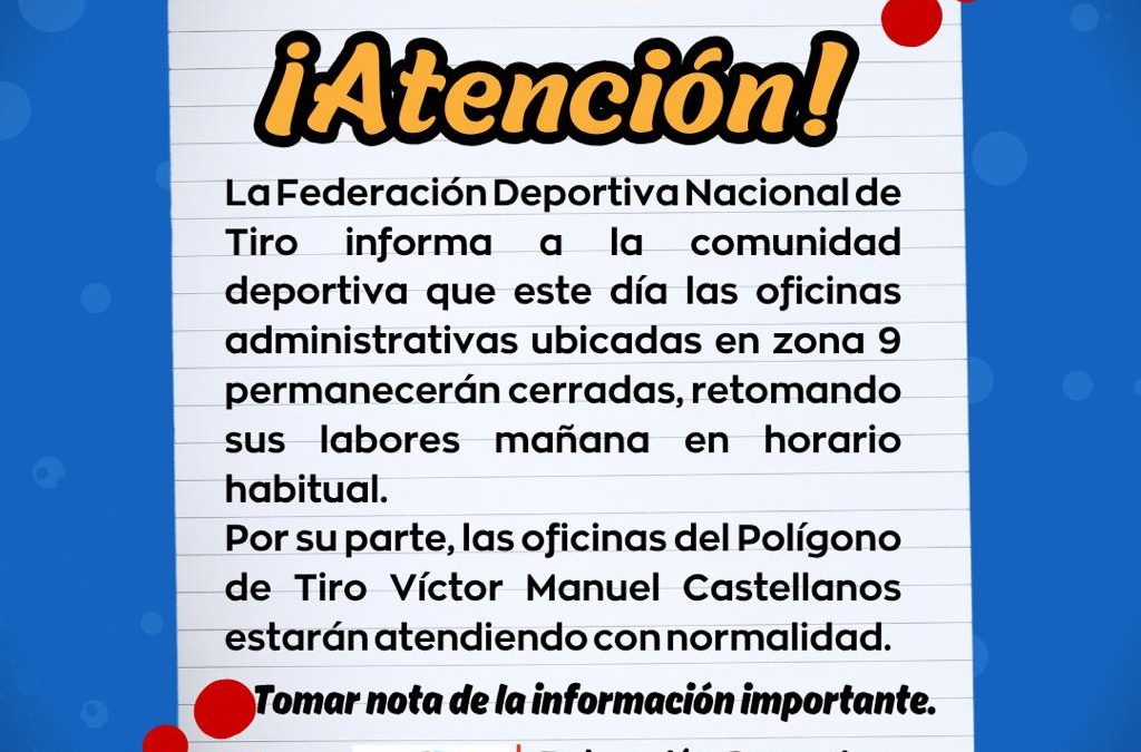 Cierre oficina zona 9